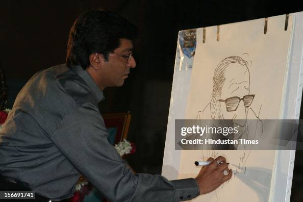 Bal Thackeray as a Cartoonist